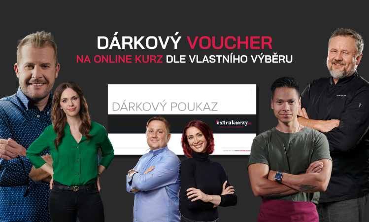 Dárkový voucher na online kurz dle vlastního výběru